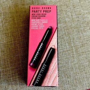 Bobbi Brown Party Prep Mini Long-Wear Cream Shadow Stick Duo